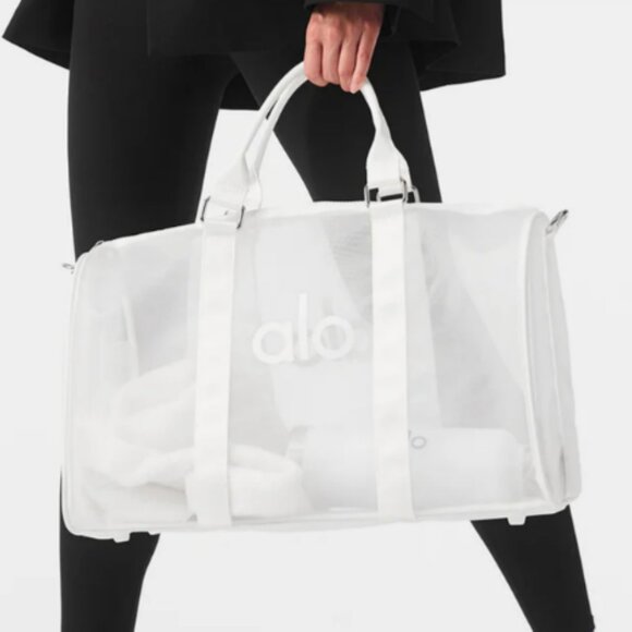 ALO YOGA Sheer Duffle Bag - Picture 1 of 8